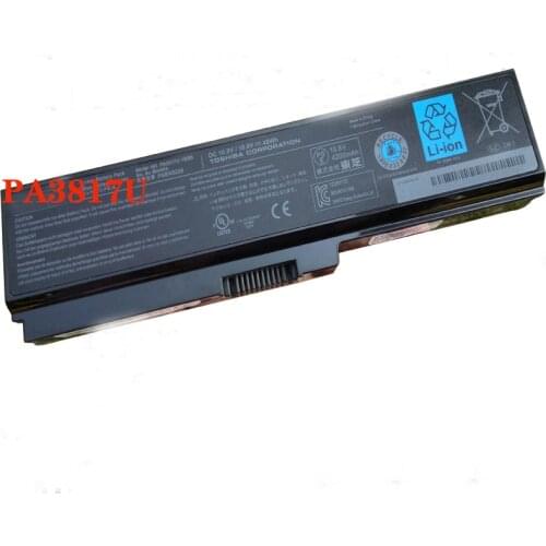 Original Battery For Toshiba Satellite L650 L650D L655 L670 L675 PA3817U-1BAS 1BRS