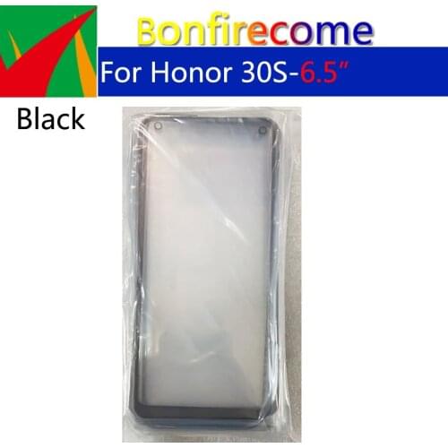 10Pcs\lot Touch Screen For Huawei Honor 30S Touchscreen 6.5" For Honor30S CDY-AN90 LCD Display Front Glass Replacement