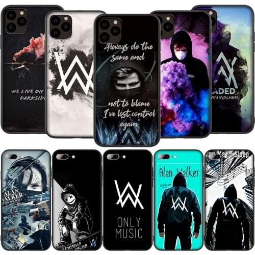 Lavaza K5 Alan Walker Faded Silicone Soft Case for iPhone 12 Mini 11 Pro XS Max XR X 8 7 6 6S Plus 5 5S SE 2020