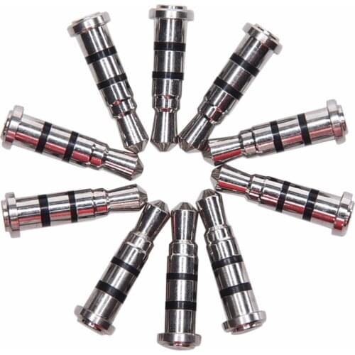 1PC Dustproof Plug Earphone Jack For Xiaomi Mobile Phone SILVER 3.5mm Smart Mikey Mi Key Quick Click Button Smart Key