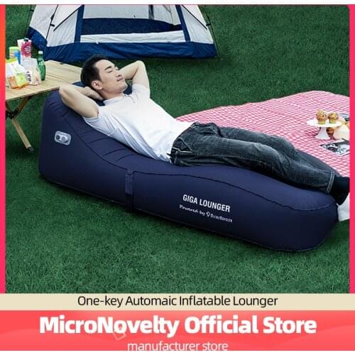 GIGA Lounger GS1 One-Key Automatic Inflatable Lounger Portable Thick Rechargeable Outdoor Camping Beach Air Bed Sofa Mat