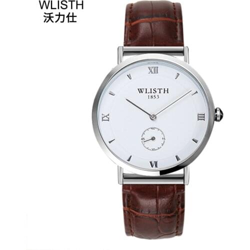 WLISTH Business Watch Male Clock Design Steel Relogio Quartz Wristwatch Luxury Mens Watches Erkek Kol Saati Relogio Masculino