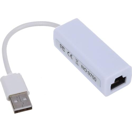 Ethernet 10/100 Wired Network USB Adapter to LAN RJ45 Card Drop Shipping