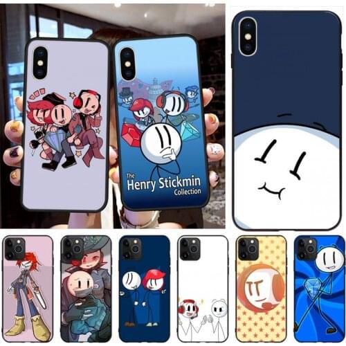 The henry stickmin collection Phone Case for iphone 12 pro max 11 pro XS MAX 8 7 6 6S Plus X 5S SE 2020 XR case