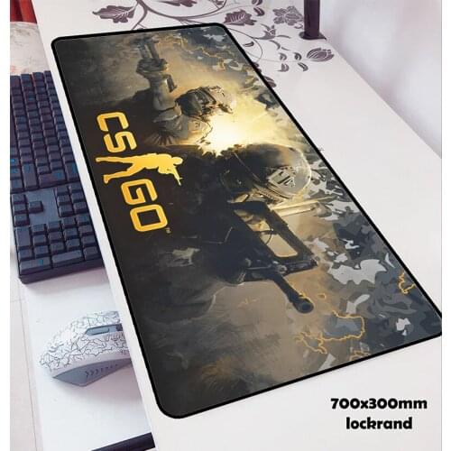 Cs go mouse pad 700x300x3mm pad mouse notbook computer padmouse Gift gaming mousepad gamer to keyboard laptop mouse mats