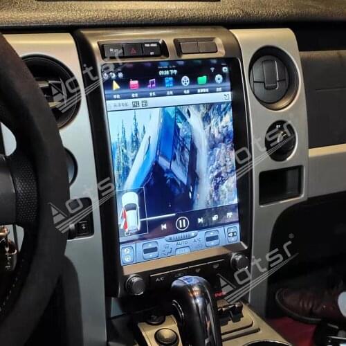 For Ford Raptor F150 Android Radio tape recorder 2009 - 2014 Car Multimedia Player Stereo head unit Tesla Navi No 2din Autoradio