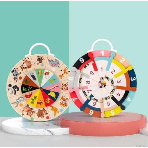 Montessori Materials Childrens Double-Sided Learning Multiplication Decomposition Montessori Educational Wooden Toys For Child