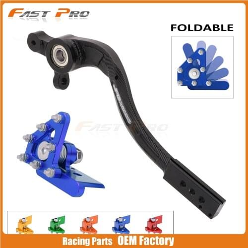 CNC aluminum Rear Foot Brake Pedal For Husqvarna TE FE TC FS FC TX FX 125 150 250 300 350 450 501 2016 2017 2018 2019 2020