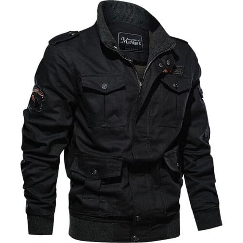 2021 Bomber Men Jacket Autumn Winter Multi-pocket Waterproof Military Tactical Jacket Windbreaker Men Parkas Outdoor Stormwear