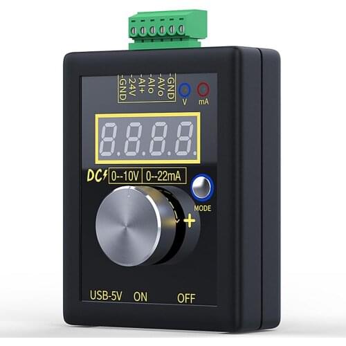 2020 New VAHIGCY Portable Digital Signal Generator 4-20mA 0-10V Voltage Signal Generator 0-20mA Current Transmitter