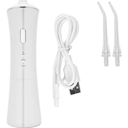 Portable Rechargeable Electric Oral Irrigator Water Flosser Teeth Cleaning Device