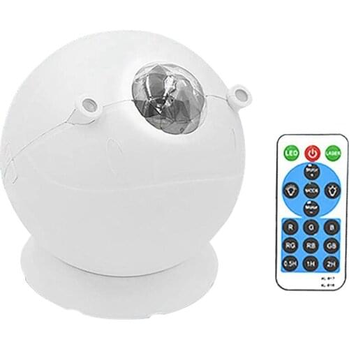 Projector Night Light, Starry Sky Projection Lamp USB Rechargeable Star Projector with Remote Control Gift for Home Room