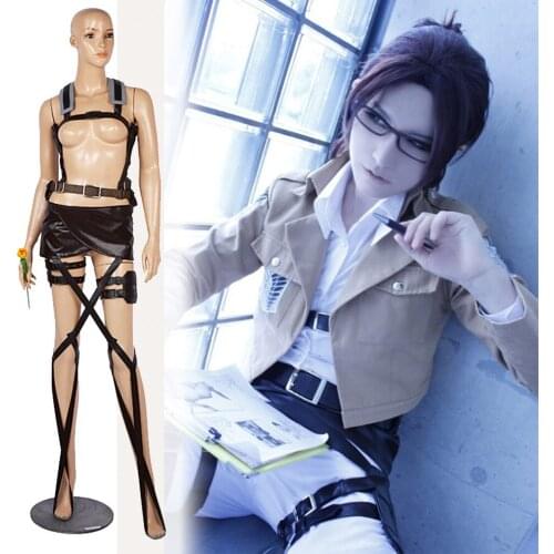 Cosplay Attack on Titan Full Body Belt Strap Group Levi Mikasa Ackerman Cosplayer Anime Show Clothes Accesory Unisex Comiket Acc