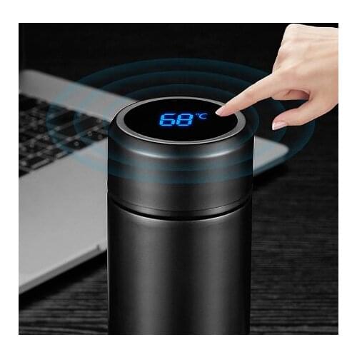 Smart Kettle LCD Stainless Steel Touch Screen Display Temperature Vacuum Flask Water Bottle Keep Warm Office Cup