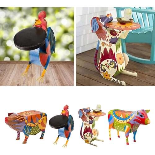 Farm Animal Statue Courtyard Ornaments Collection Eye-Catching