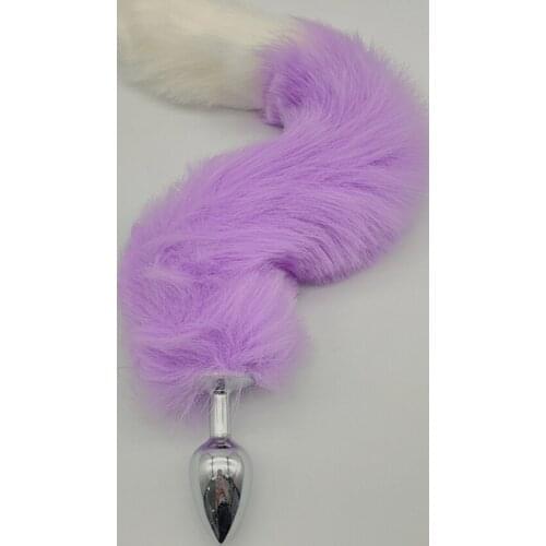 Adults Only Metal Fox Tail Anal Expansion Sex Furniture Butt Plug Fetish Erotic Games BDSM Dilator Anus Gay Toys For Adults 18