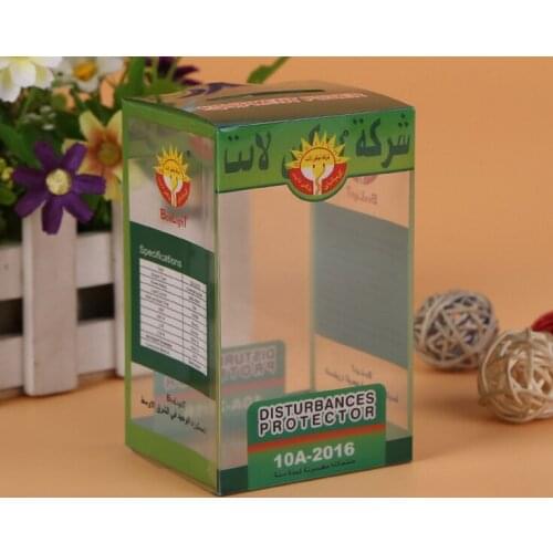 UV Resistant Colorful Printed small PVC clear plastic box for candle packaging,custom product plastic box ---PX20127