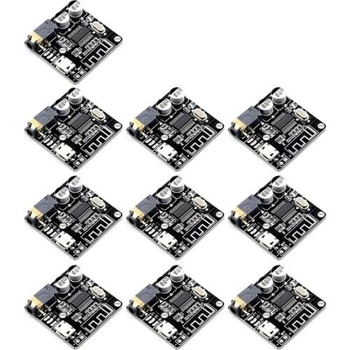 VHM-314 Bluetooth o Receiver Board Bluetooth 5.0 Mp3 Lossless Decoder Board Wireless Stereo Music Module 10Pcs