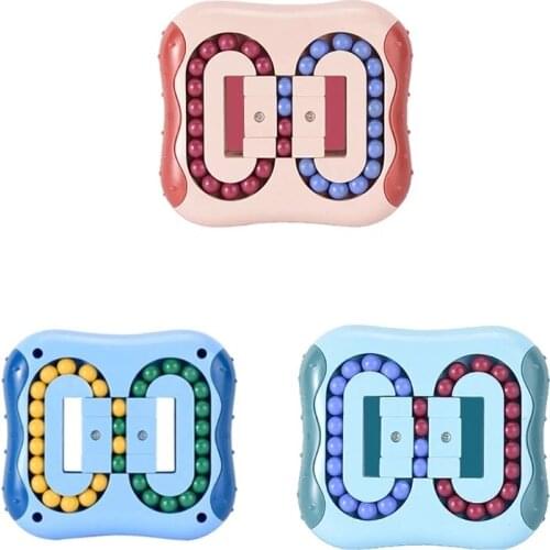 Rotating Magic Bean Fingertip Toy Children Adults Intelligence Puzzles Games Learning Montessori Educational Toys for Children