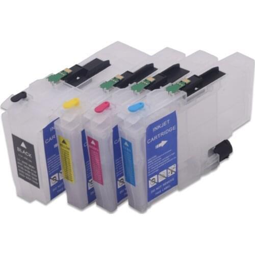 LC3333 Refill Ink Cartridge with Chip for Brother DCP-J1100DW MFC-J1300 J1100 J1300 Printer