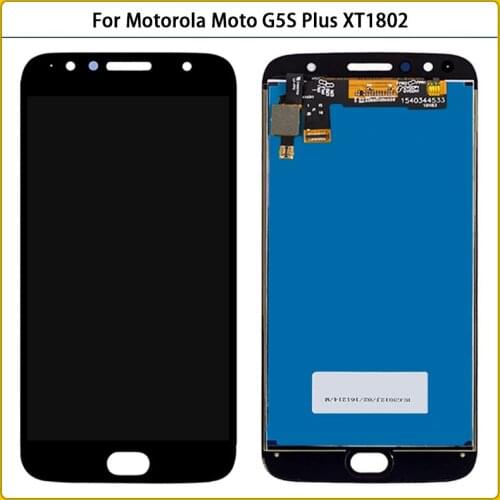 New Original For Motorola Moto G5S Plus XT1802 XT1803 XT1805 XT1086 LCD Display Touch Screen Panel Sensor Digiziter Replacement