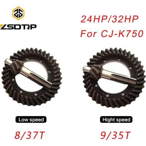 ZSDTRP Final Drive Gears For CJ-K750 With 9/35T 8/37T For CJ-K750 Drive Gears Original Rear Driving Gear High Speed Low Speed