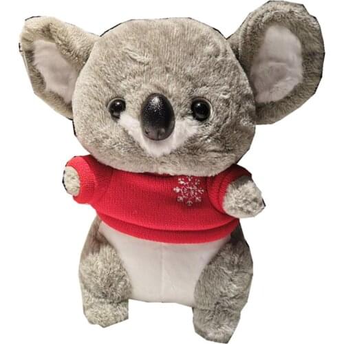1 pcs Australian Couple cute Koala Plush Stuffed Soft Doll Transform Koala plush ins Elf mouse Baby soothing toy bag accessories