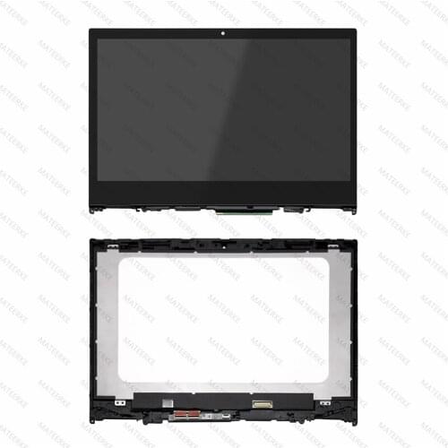 14" NV140FHM-N49 FHD IPS LCD LED Touch Screen Digitizer Assembly With Frame For Lenovo Flex 5-14 80XA0001US 1920x1080