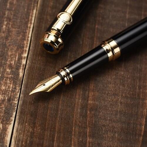 Duke Sapphire fountain pen iridic gold fountain pen classic noble luxury gift Calligraphy pen FREE shipping