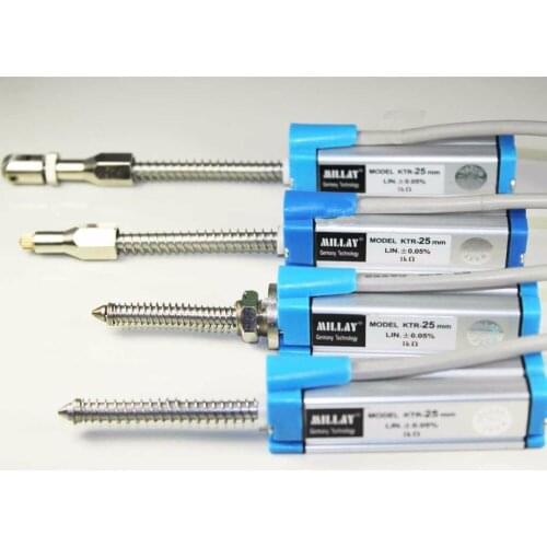 Free shipping KTR-C Self-recovery displace sensor Electronic scale (Built-in spring) electric ruler 10mm motion sensor