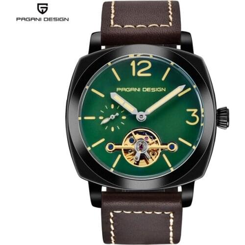 PAGANI DESIGN PD- 2769 Fashion Mechanical Watch Male Automatic Korean Business Tourbillon Waterproof Wristwatch