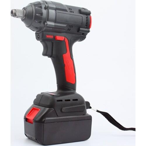 18V 630Nm Electric Brushless Impact Wrench Rechargeable 1/2 Socket Cordless Wrench Power Tool