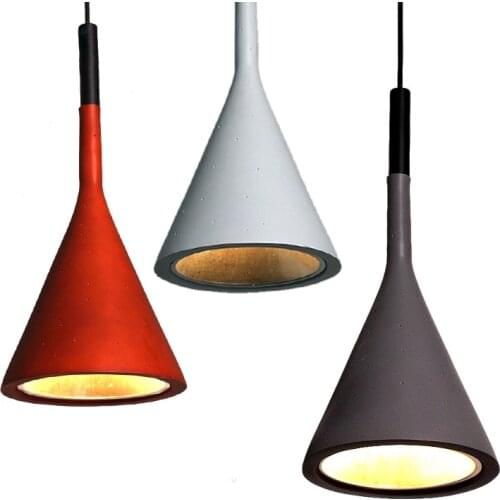 GZMJ Black/Brown/Grey/White Lamp Resin Led Pendant Light Fixtures Kitchen Restaurant Bedroom Loft Nordic Modern Famous Design