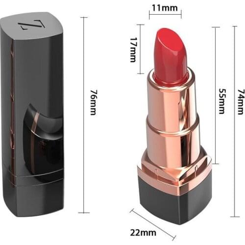 Mini Lipstick Vibrator Strong Vibrator for Female Convenient G Point Massage Stick Masturbator Sex Toy for Women Adult Products