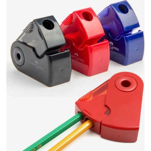 Creative Push Pull Pencil Sharpener Double & Single Hole Multifunctional Student School Office Stationery Mechanical Sharpeners
