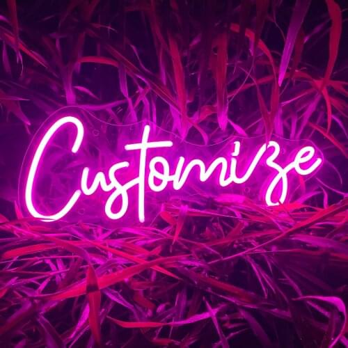 Personalized Neon Signs Led Neon Signs Light for Bedroom Wedding Birthday Party Home Décor Custom Neon Sign Bar Store Logo Neon