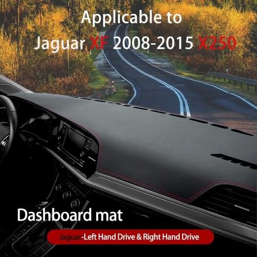 For Jaguar XF 2008-2015 X250 Anti-Slip Mat Dashboard Cover Pad Sunshade Dashmat Carpet Accessories 2009 2010 2011 2012 2013 2014