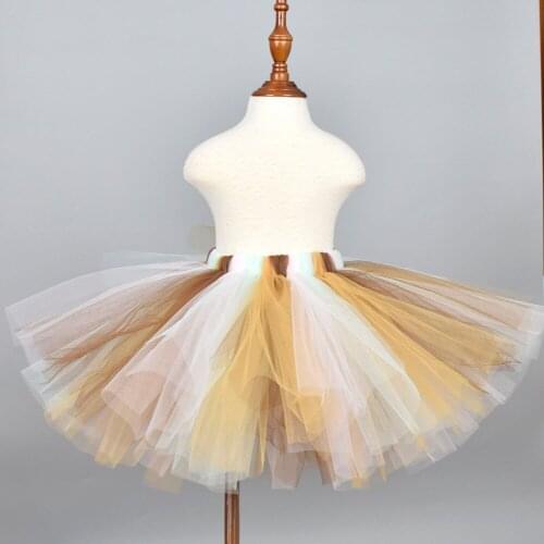 New Baby Girls Fluffy Tutu Skirt Kids Birthday Party Tulle Skirt Girls Dance Ballet Pettiskirt Halloween Costume Newborn-12Y