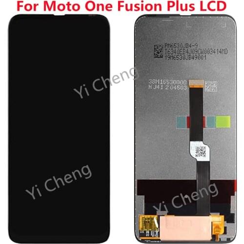 Original For For Motorola One Fusion+ LCD Display Touch Screen Digitizer Assembly For MOTOMoto One Fusion Plus lcd Display