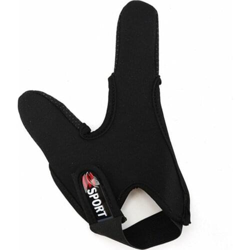 Fishing Gloves Men Women Outdoor Fishing Anti-slip Glove Tackle Fishing Rock Two-finger Fishing Throwing Single-finger Glov Q4T7