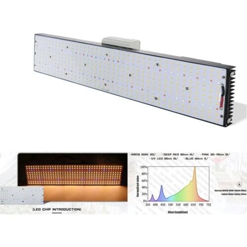 2020 Newest Dimmable 408 Samsung lm301h 3000K 3500K 660nm Red quantum tech led board 240W Led Grow Light Full Spectrum