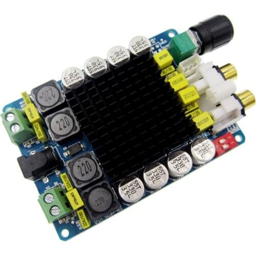 5PCS Amplifier Board of TDA7498 Class D 2X100W Dual Channel Audio Stereo 80W + 80W Digital Amplifier Board Module new