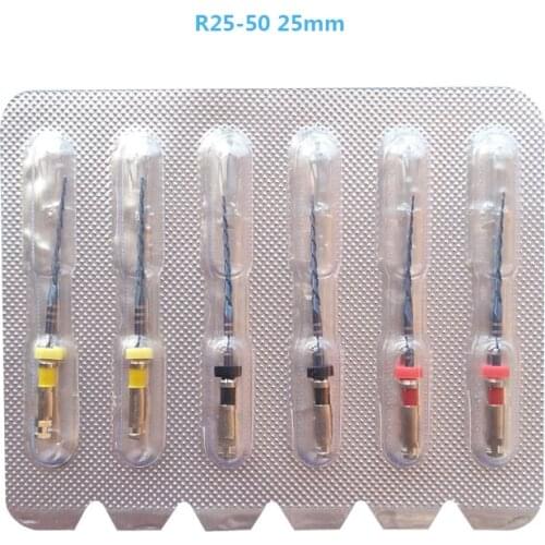 R25 31mm Reciprocate Files Dental Blue Heat Activation File Reciprocating Motion NITI Files Dentist Endodontic Treatment Tools