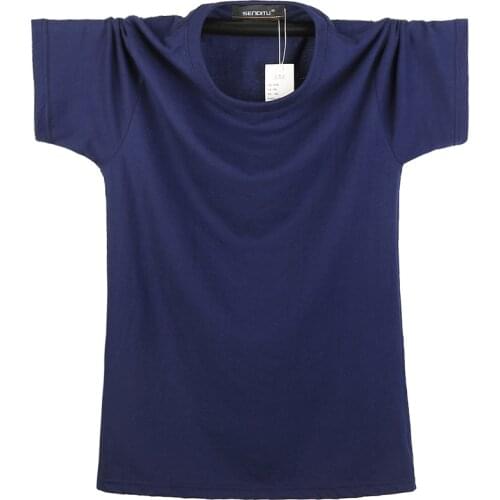 SEAHAING Men's Plain T-shirts