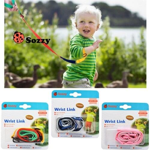 1pcs Sozzy Childrens Anti-lost Tape Baby Safety Leash Girls And Boys Toddler Kids Wrist Band Safe