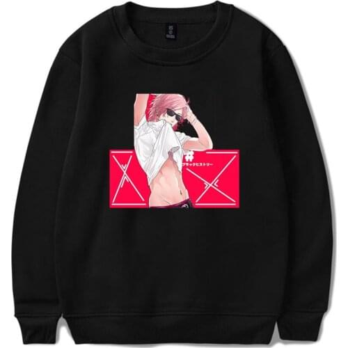 Yarichin B Club Print Loose Tops Sweater Series Women/Men Clothes Turtlenecks Youthful Vitality Harajuku Sweatshirt Kawaii Style