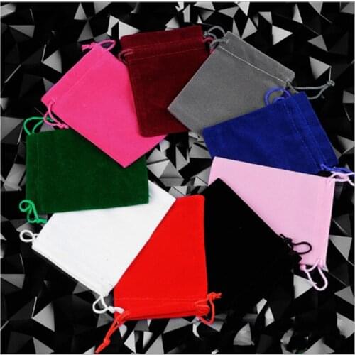 10pcs Flannelette Bag Non Resistion Dust-proof Package Pouches Storage Delicate Packaging13x18cm 15x20cm 17x23cm 20x30cm 30x40cm