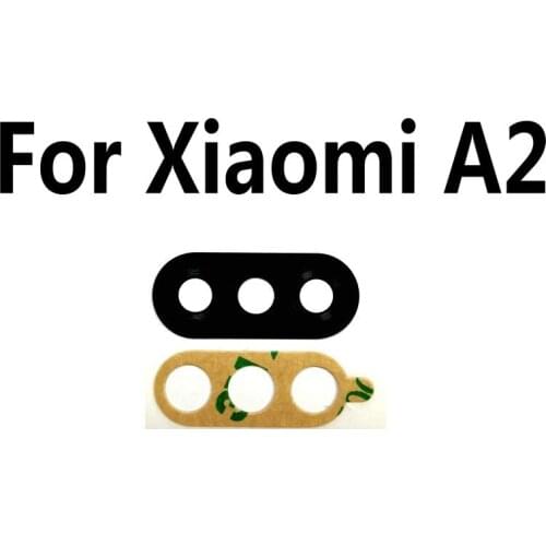 10PCS New Rear Camera Glass & Adhesive sticker for Xiaomi Mi A1 A2 A3 Lite