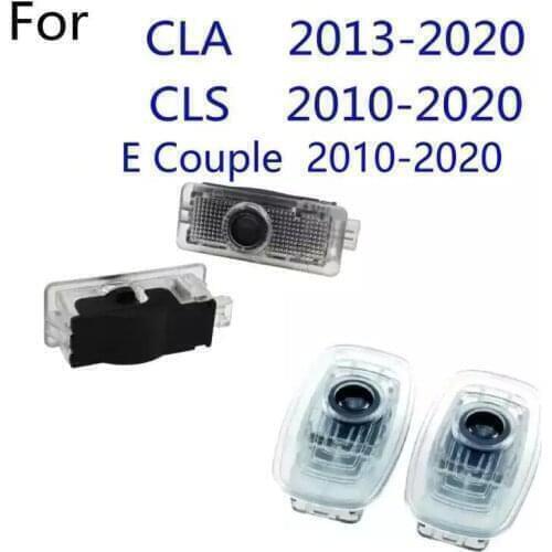 2X Led Car Logo Door Light Projector Ghost For Mercedes Benz CLA c117 c118 w118 CLS C257 W257 C238 AMG 2019 2018 2020 2017 2015