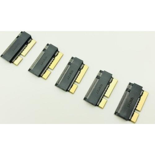 5PCS For Macbook SSD Adapter Card For Apple SSD Adapter For Macbook Air 2012 A1398 A1425 6Pin+17Pin M.2 M2 SSD Adapter Converter